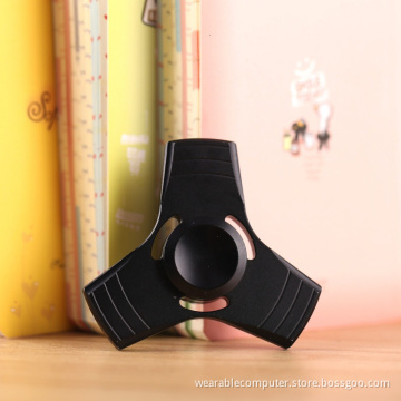 Best Relieves Anxiety Metal Tri Finger Fidget Spinner Toy For Kids Teens Adults